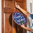 University of Florida Holiday Round Door Decor with Hanging Rope, 18x18