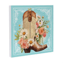 Petal & Plow Indoor Wall Decor, Cowboy Boots, 12" L x 12" H