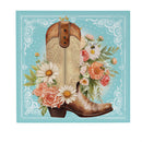Petal & Plow Indoor Wall Decor, Cowboy Boots, 12" L x 12" H