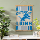 Detroit Lions, Canvas Wall Tapestry, Medium, 36x24