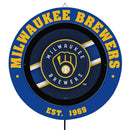 Milwaukee Brewers, Metal Lite, Round