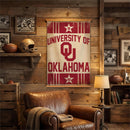 University of Oklahoma, Canvas Wall Tapestry, Medium, 36x24
