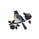 What She Shed Indoor Wall Decor, Metal & Glass, Bird on Branch Wall Art
