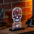 Toronto Blue Jays Baseball Sugar Skull Desklite LED Decor