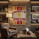 University of Southern California, Canvas Wall Tapestry, Large, 54x36