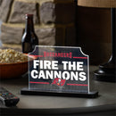 Tampa Bay Buccaneers NFL Football Rectangle Desklite LED Decor