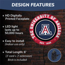 University of Arizona, Metal Lite, Round
