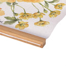 Cottage Garden Indoor Wall Decor Canvas Tapestry, Butterfly in Flowers 52"X 36" Canvas Tapestry