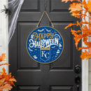 Kansas City Royals Halloween Round Door Decor with Hanging Rope, 18x18