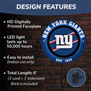 New York Giants, Metal Lite, Round