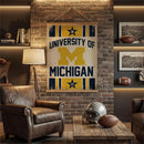 University Of Michigan, Canvas Wall Tapestry, Large, 54x36