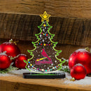 St Louis Cardinals Baseball Holiday Tree Desklite LED Decor