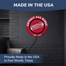 Detroit Red Wings, Metal Lite, Round