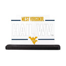 West Virginia University College Rectangle Desklite LED Decor