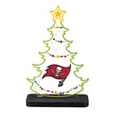 Tampa Bay Buccaneers NFL Football Holiday Tree Desklite LED Decor