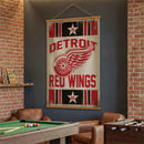 Detroit Red Wings, Canvas Wall Tapestry, Large, 54x36