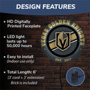 Vegas Golden Knights, Metal Lite, Round