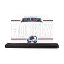 Colorado Avalanche Hockey Rectangle Desklite LED Decor
