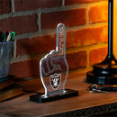 Las Vegas Raiders NFL Football Foam Finger Desklite LED Decor