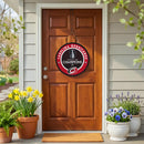 Carolina Hurricanes 2026 Stanley Cup Champions Door Decor with Hanging Rope, 18x18