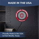 Ohio State University, Metal Lite, Round