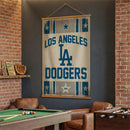 Los Angeles Dodgers, Canvas Wall Tapestry, Large, 54x36