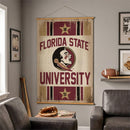 Florida State University, Canvas Wall Tapestry, Large, 54x36