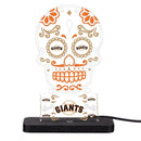 San Francisco Giants Baseball Sugar Skull Desklite LED Decor