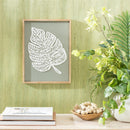 VivaStyle Indoor Wall Decor Framed, Leaf