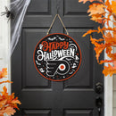 Philadelphia Flyers Halloween Round Door Decor with Hanging Rope, 18x18