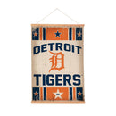 Detroit Tigers, Canvas Wall Tapestry, Medium, 36x24