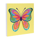 Bunny Blooms Indoor Wall Decor, Pink Butterfly, 12" L x 12" H