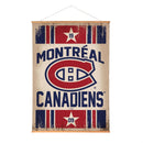 Montreal Canadiens, Canvas Wall Tapestry, Large, 54x36