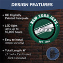New York Jets, Metal Lite, Round
