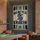 Seattle Kraken, Canvas Wall Tapestry, Large, 54x37