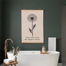 Heart of the Home Indoor Wall Décor Canvas Tapestry, Tiny Seeds Carry the Biggest Dreams 36"x24" Can