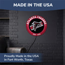 Atlanta Falcons, Metal Lite, Round