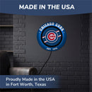 Chicago Cubs, Metal Lite, Round