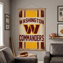 Washington Commanders, Canvas Wall Tapestry, Large, 54x36