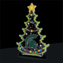 Michigan State University College Holiday Tree Desklite LED Decor