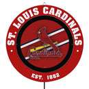 St Louis Cardinals, Metal Lite, Round