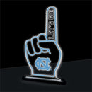 University of North Carolina College Foam Finger Desklite LED Decor