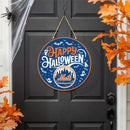 New York Mets Halloween Round Door Décor with Hanging Rope, 18x18