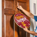 University of Southern California Halloween Round Door Decor with Hanging Rope, 18x18