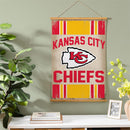 Kansas City Chiefs, Canvas Wall Tapestry, Medium, 36x24