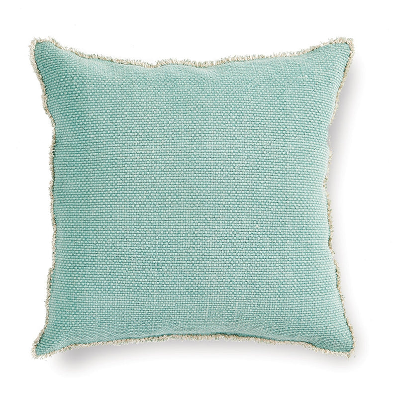 Napa Home Garden, WOVEN FRINGED 20" SQUARE PILLOW,jm200bl