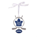 Toronto Maple Leafs Shaped Metal Ornament