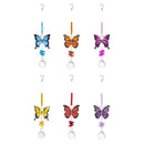 Cottage Garden Hanging Charm, Butterfly, Asst of 6, Display