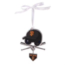 San Francisco Giants Shaped Metal Ornament