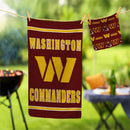 Washington Commanders Quick Dry 1pc Kitchen Towel and 1pc Dish Cloth Kitchen Gift Set